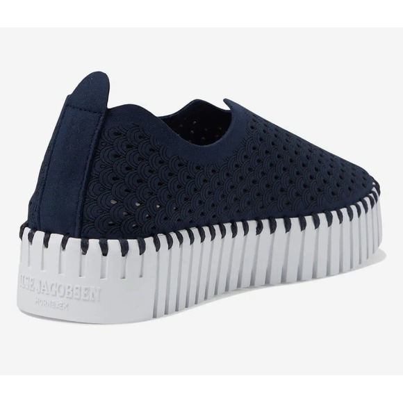 Ilse Jacobsen Women's Tulip 139 Navy‎ TULIP EU38 US 7.5-8 Slip-on Shoes - Picture 2 of 8